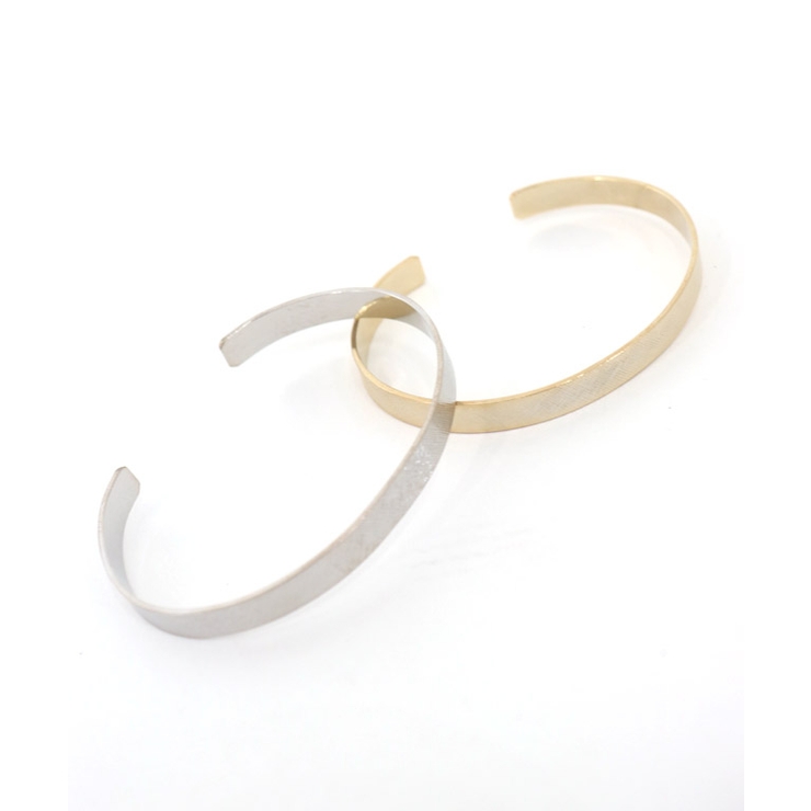 シンプルテクスチャーバングル バングル アクセサリー | Pierrot | 詳細画像3 