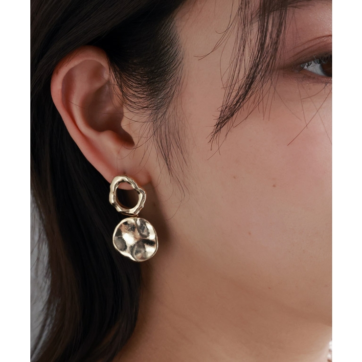 ゴールド | ペタルキャストピアス ピアス リング | Pierrot