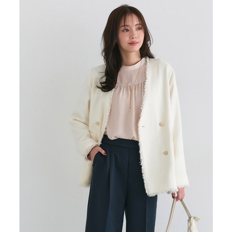 淡水パールデザインチェーンYラインネックレス ネックレス ツヤ感 | Pierrot | 詳細画像10 