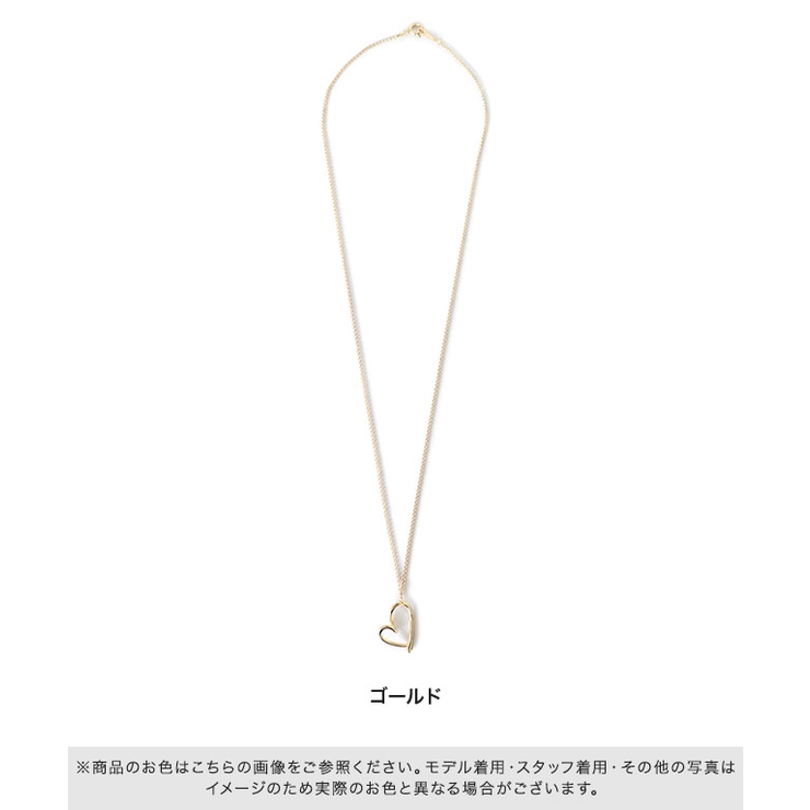 【silver925】ハートトップネックレス