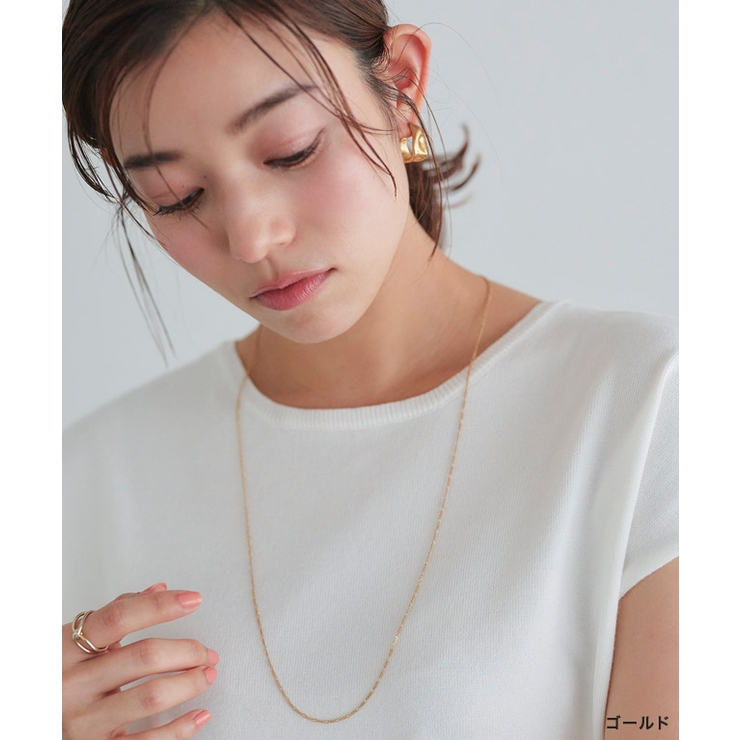 フィガロチェーンネックレス ネックレス フィガロチェーン[品番