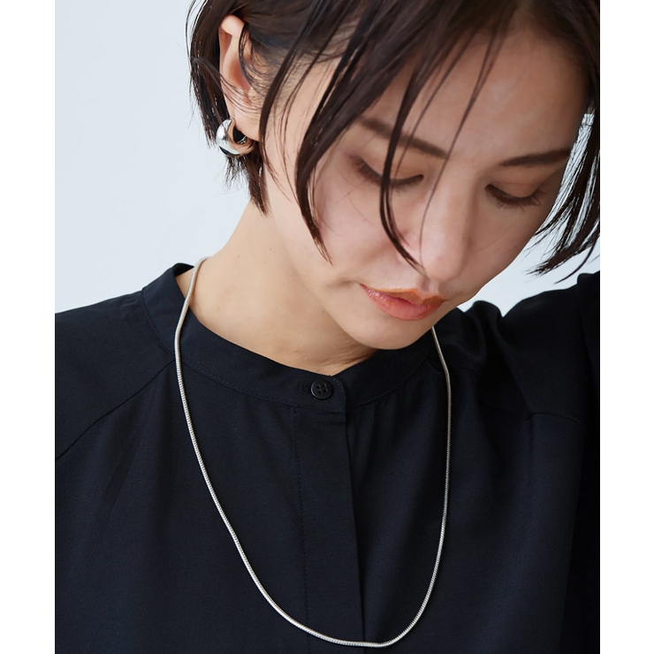 シルバー | スネークチェーンネックレス ネックレス スネーク | Pierrot