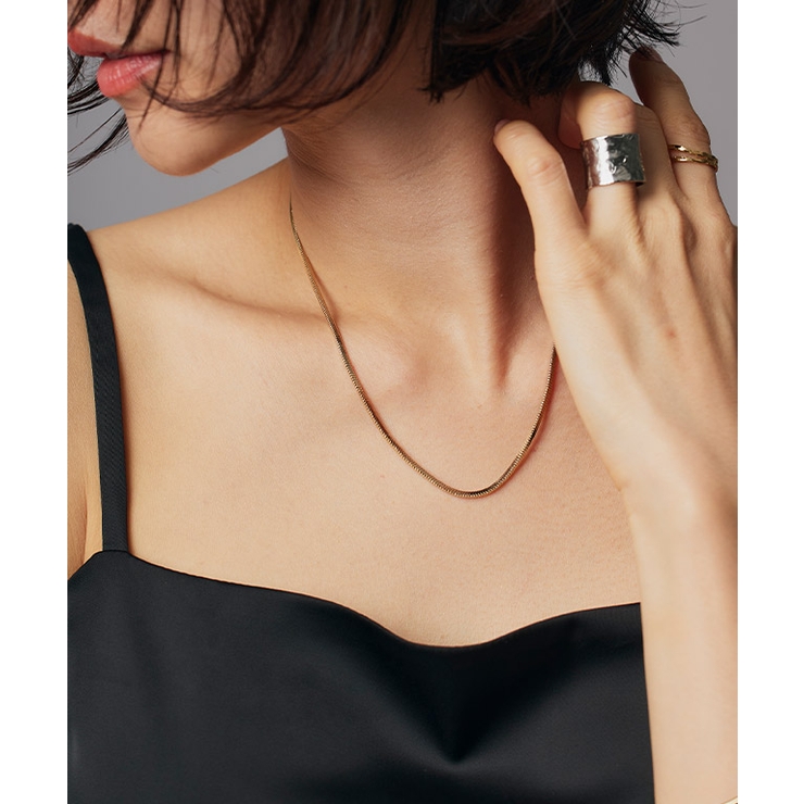 スネークチェーンネックレス ネックレス スネーク | Pierrot | 詳細画像8 