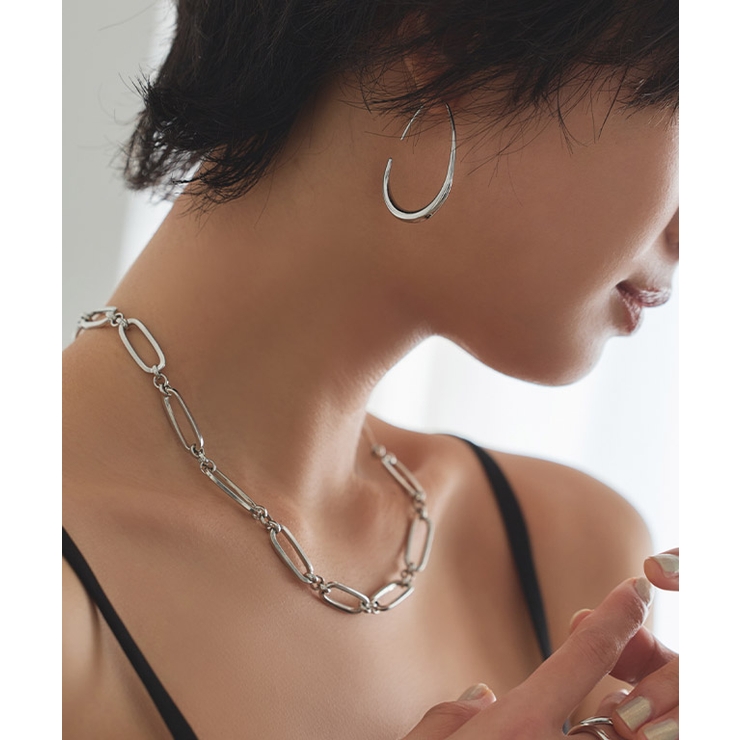 シルバー | 【RASW】シグネチャーリンクチェーンネックレス ネックレス リンクチェーン | Pierrot