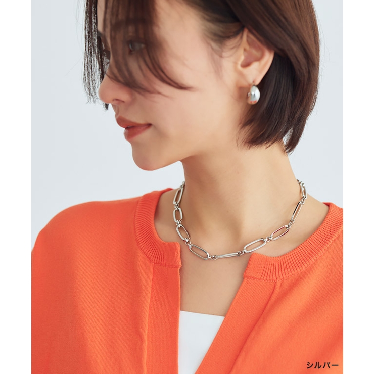 シグネチャーリンクチェーンネックレス ネックレス リンク