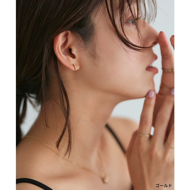【silver925】オリジナルバーピアス