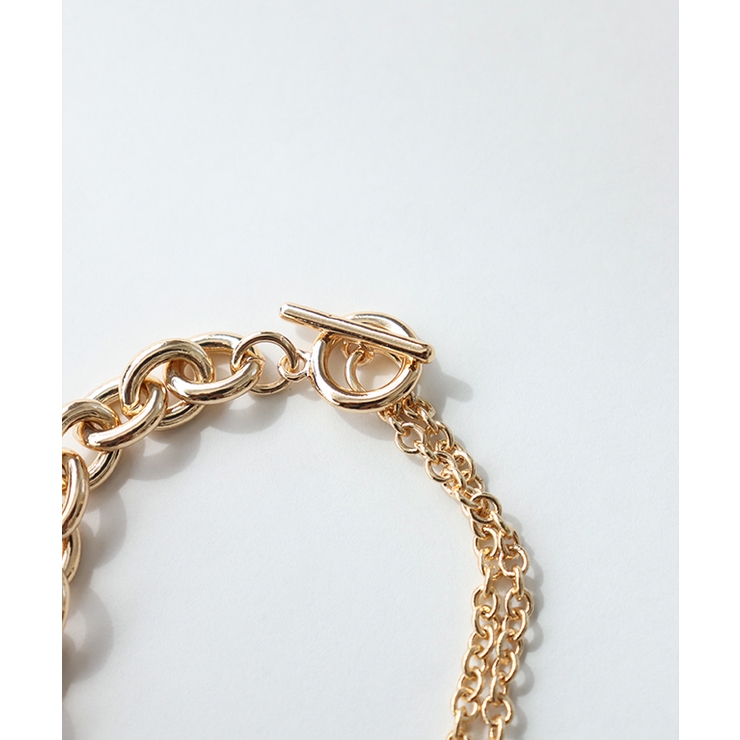 淡水パールアシメチェーンブレスレット ブレスレット アシメトリー | Pierrot | 詳細画像3 