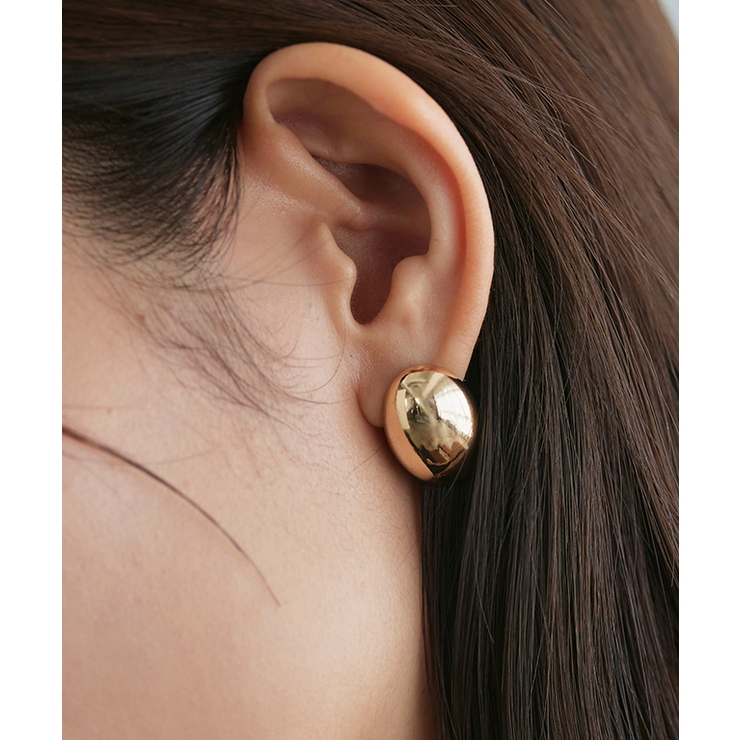 カボションオーバルピアス ピアス オーバル | Pierrot | 詳細画像6 