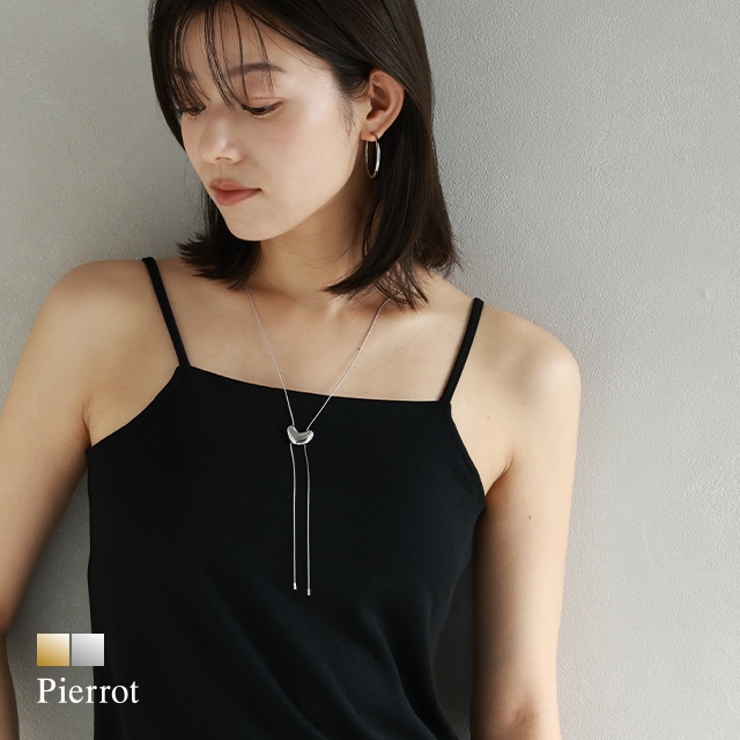カーブトップループタイネックレス ネックレス アクセサリー