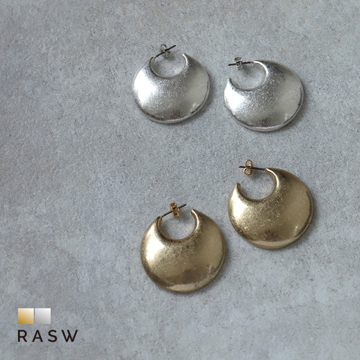 [RASW]クレセントプレートピアス ピアス クレセントプレート | Pierrot | 詳細画像1 