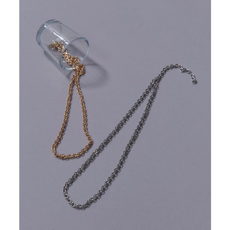 ミドルゲージチェーンネックレス ネックレス チェーン | Pierrot | 詳細画像9 