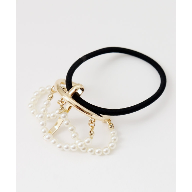 パールシャンデリアヘアーカフ ヘアーカフ メタル | Pierrot | 詳細画像4 