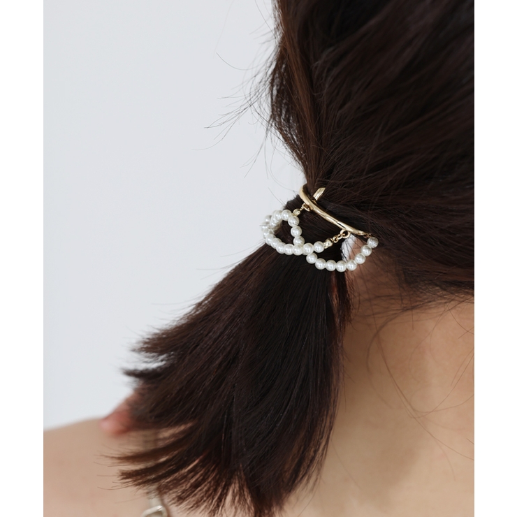 パールシャンデリアヘアーカフ ヘアーカフ メタル | Pierrot | 詳細画像9 