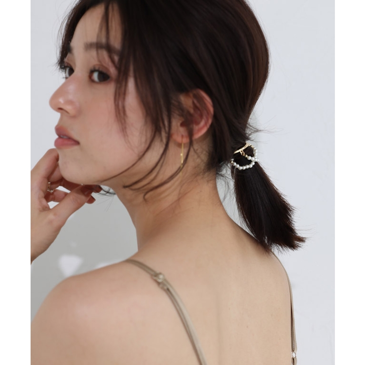 パールシャンデリアヘアーカフ ヘアーカフ メタル | Pierrot | 詳細画像10 