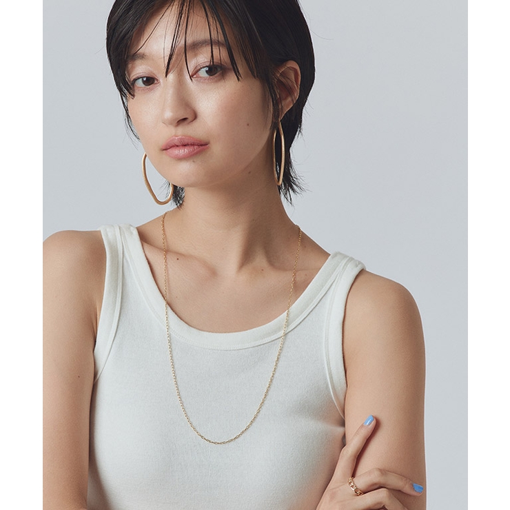 [RASW]アクセントオーバルフープピアス ピアス オーバル | Pierrot | 詳細画像8 