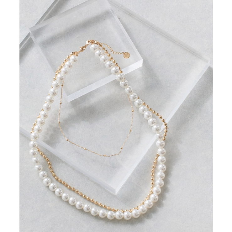 マルチwayパール3連ネックレス チェーン パール | Pierrot | 詳細画像6 