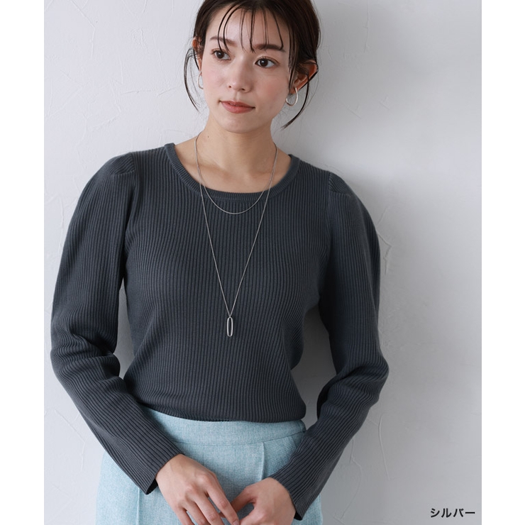 オーバルリング2連ネックレス ネックレス 2連 | Pierrot | 詳細画像8 