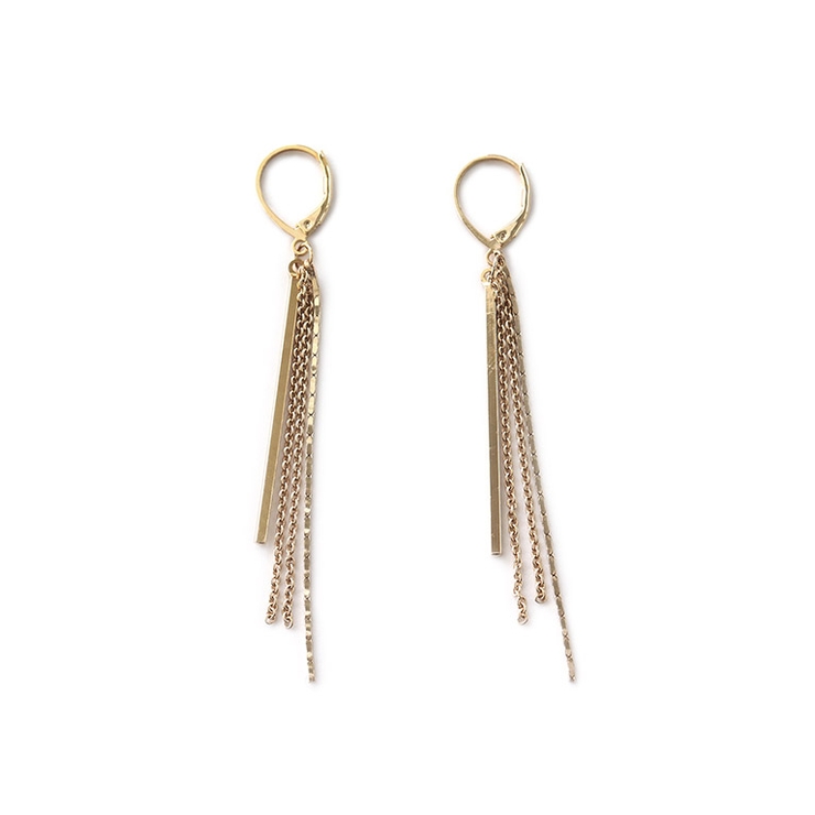 ゴールド | タッセルクリッカーピアス ピアス タッセル | Pierrot