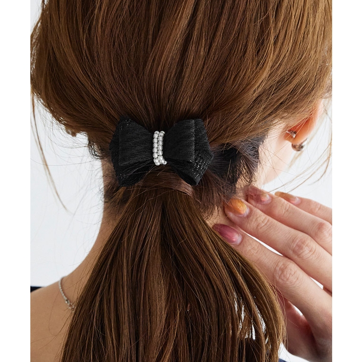 ツイードリボンヘアーカフ ヘアアクセ ヘアカフ | Pierrot | 詳細画像9 
