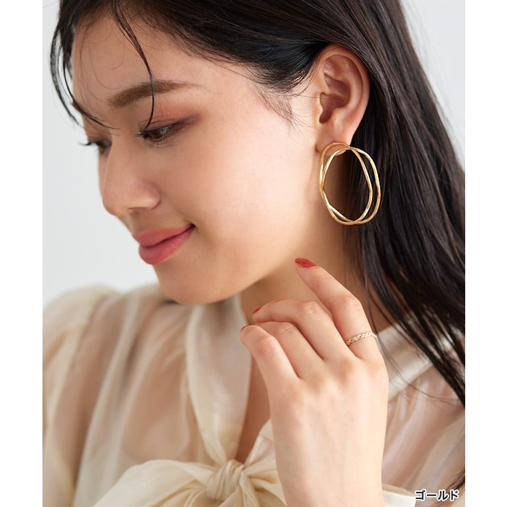 オーバルライナーピアス ピアス アクセ | Pierrot | 詳細画像8 