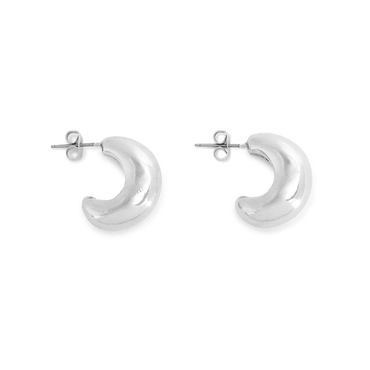 シルバー | 【RASW】ボリュームカーブピアス ピアス ボリューム | Pierrot