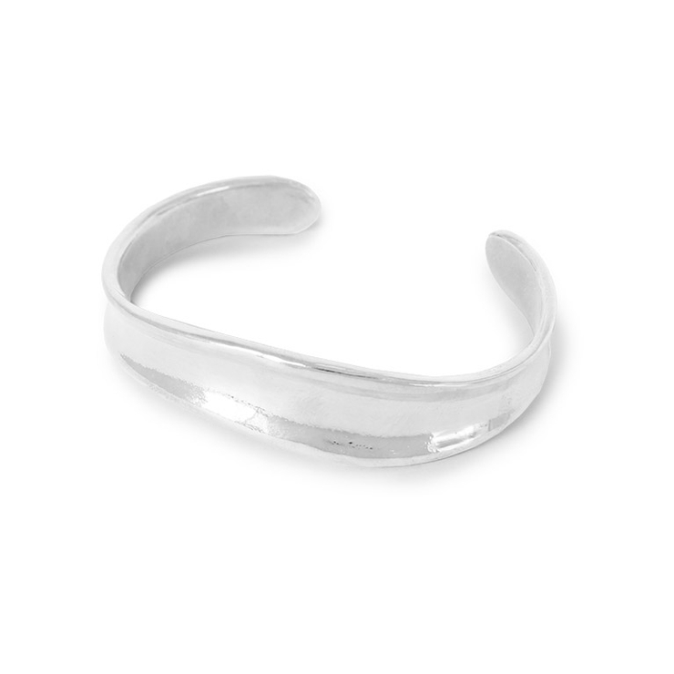 シルバー | ウェーブプレートバングル バングル ウェーブ | Pierrot