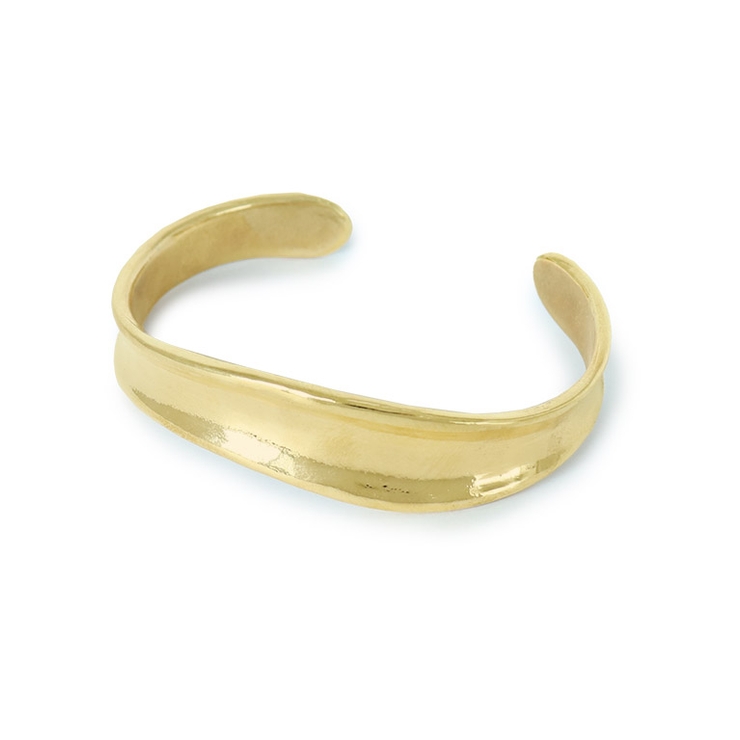 ゴールド | ウェーブプレートバングル バングル ウェーブ | Pierrot