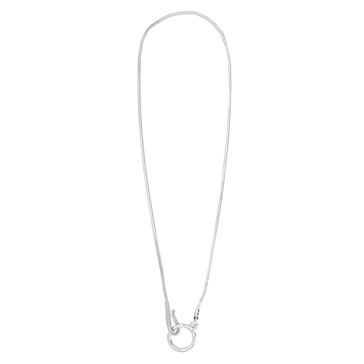 リングフックスネークチェーンネックレス ネックレス リングフック