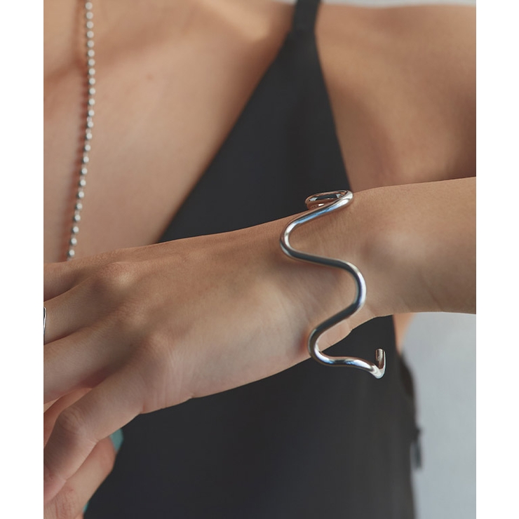 シルバー | ウェーブバングル バングル ウェーブ | Pierrot