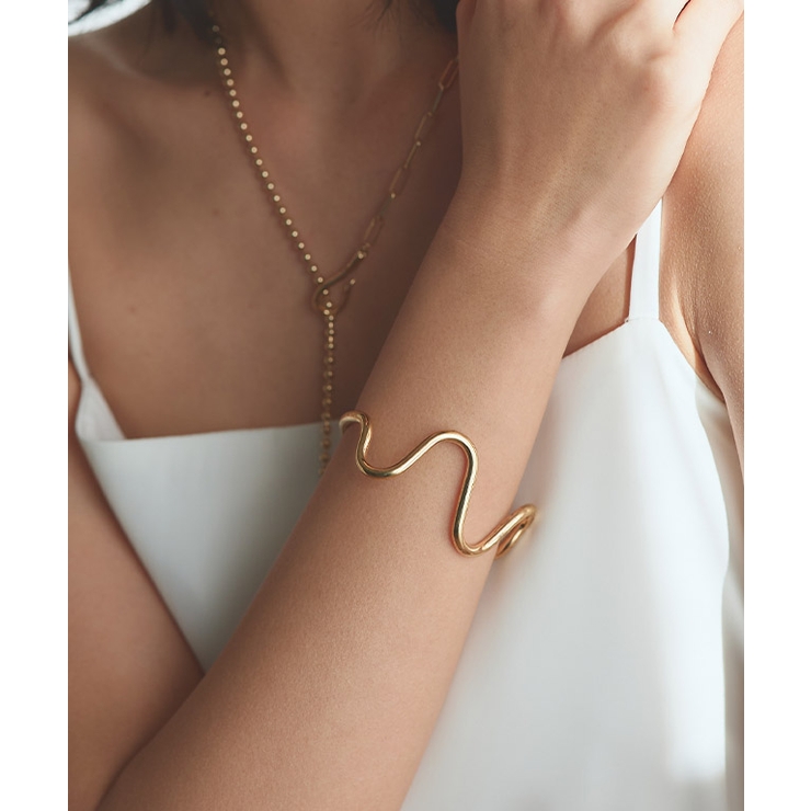 ゴールド | ウェーブバングル バングル ウェーブ | Pierrot