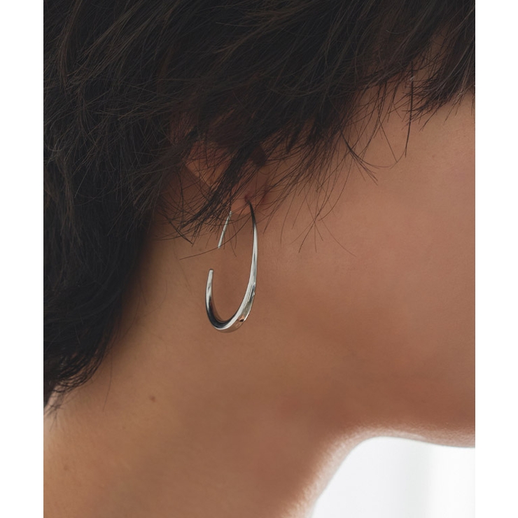 シルバー | stainlessドロップフックピアス ピアス ゴールド | Pierrot