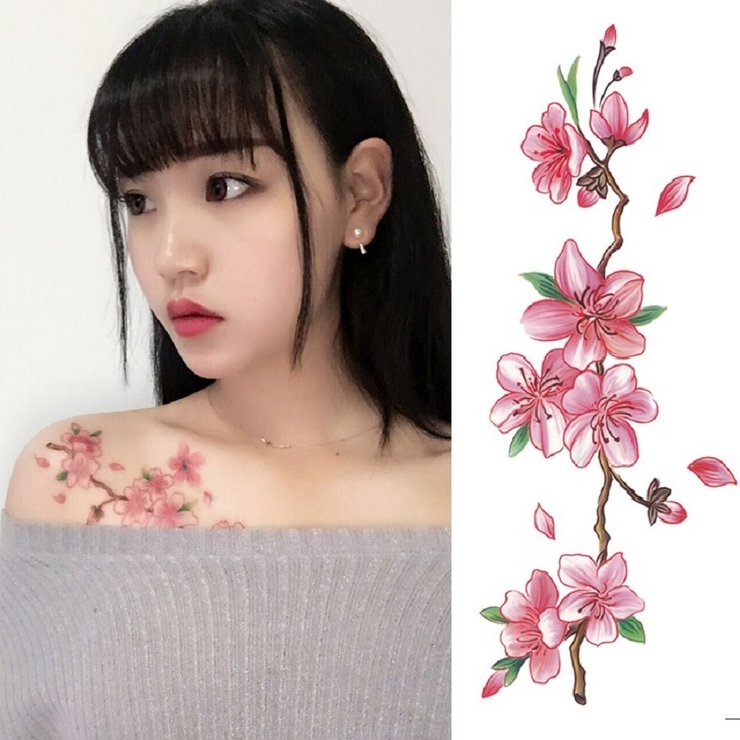 タトゥーシール 桜 花 | Pinky&Refine | 詳細画像1 