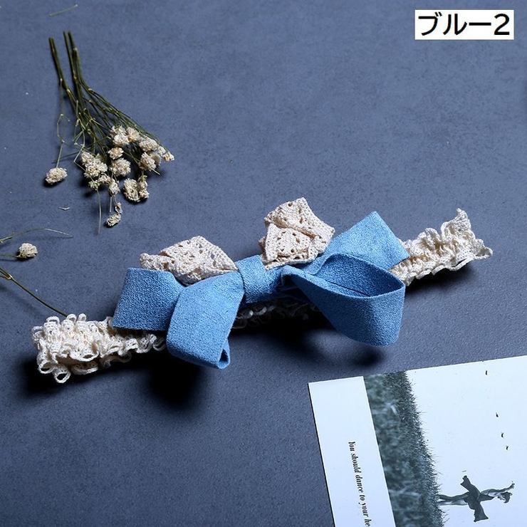 ヘアバンド 頭飾り ボーダー | PlusNao | 詳細画像12 