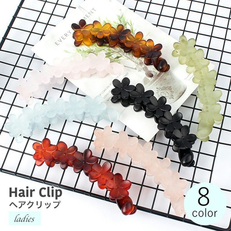 ヘアクリップ バナナクリップ レディース | PlusNao | 詳細画像1 