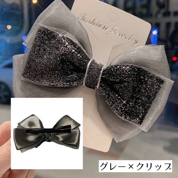 バレッタ ヘアクリップ ヘアゴム | PlusNao | 詳細画像10 