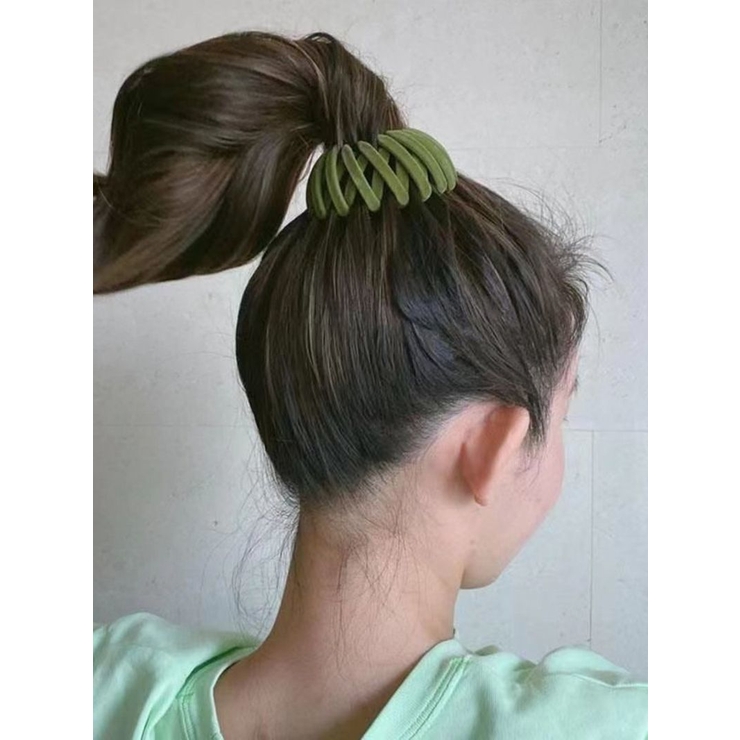 ヘアクリップ ポニーリング レディース | PlusNao | 詳細画像4 