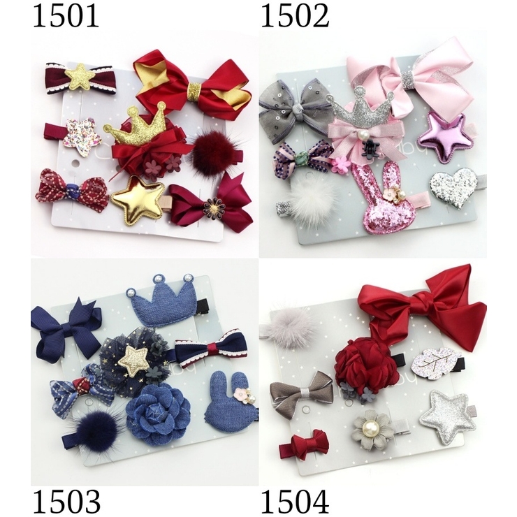 ヘアアクセサリー 10点セット ヘアクリップ | PlusNao | 詳細画像9 