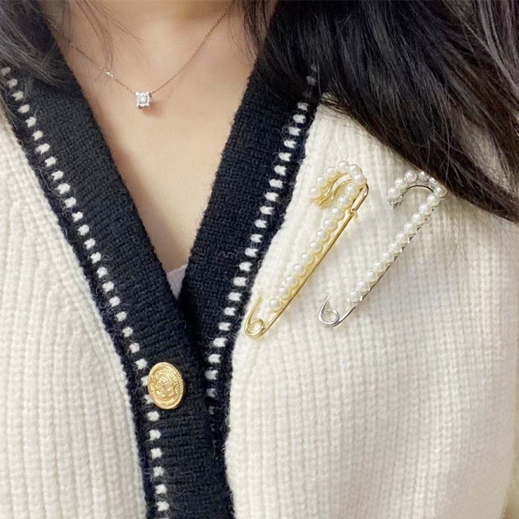 ブローチ フェイクパール ピン | PlusNao | 詳細画像2 