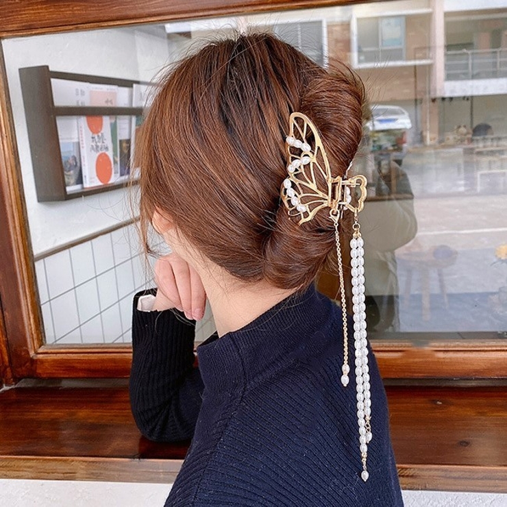 バンスクリップ ヘアクリップ 髪留め | PlusNao | 詳細画像4 