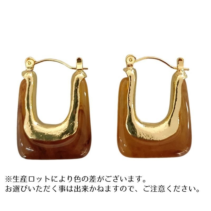 ピアス 両耳用 フープピアス | PlusNao | 詳細画像7 