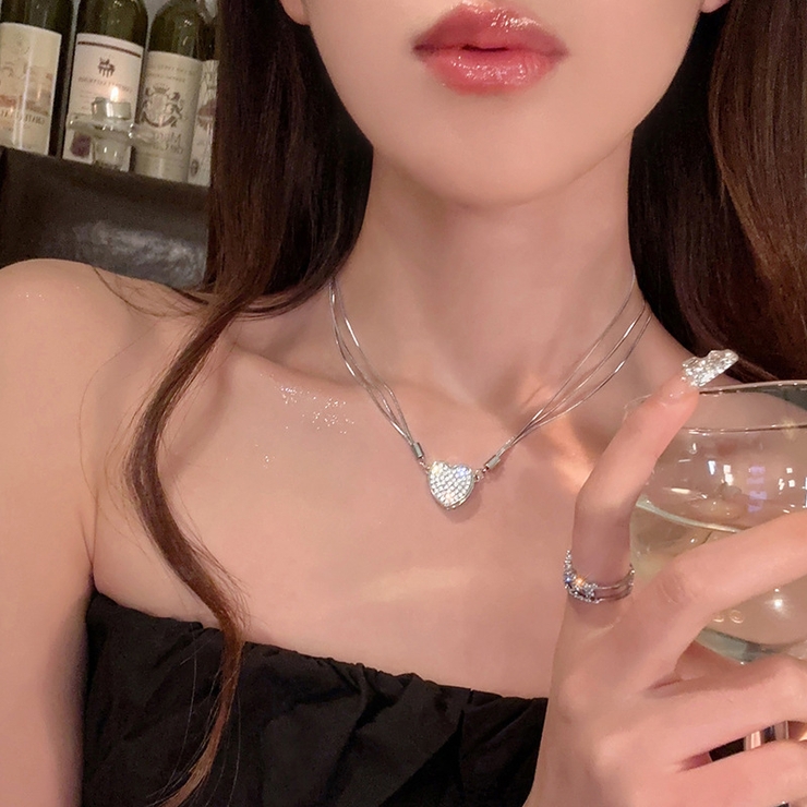 ネックレス ペンダント ラインストーン | PlusNao | 詳細画像2 