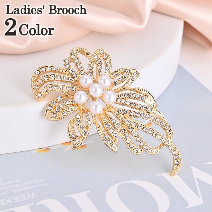 ブローチ アクセサリー レディース | PlusNao | 詳細画像1 