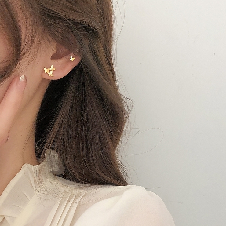 ピアス 両耳用 スタッドピアス | PlusNao | 詳細画像4 