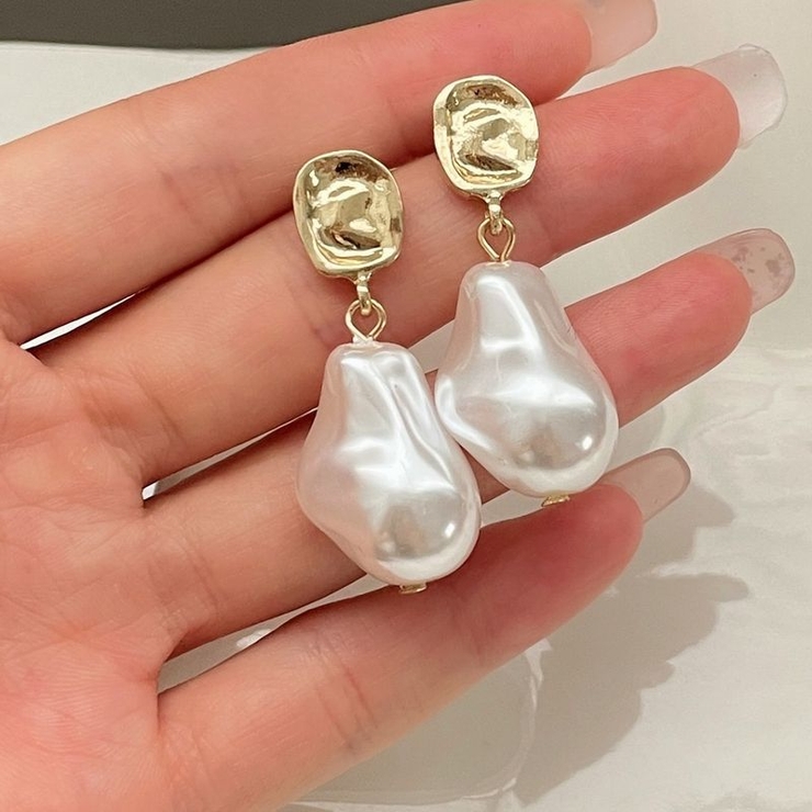 ピアス イアリング バロックパール調 | PlusNao | 詳細画像7 