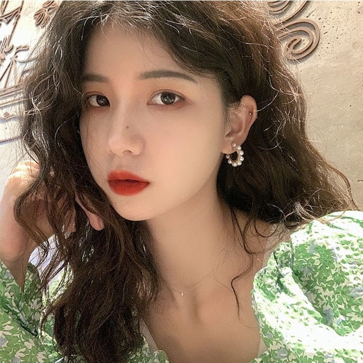 ピアス ハーフフープピアス レディース | PlusNao | 詳細画像6 