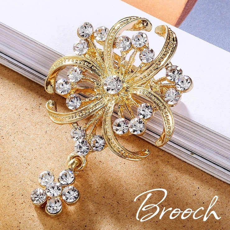 ブローチ アクセサリー レディース | PlusNao | 詳細画像1 