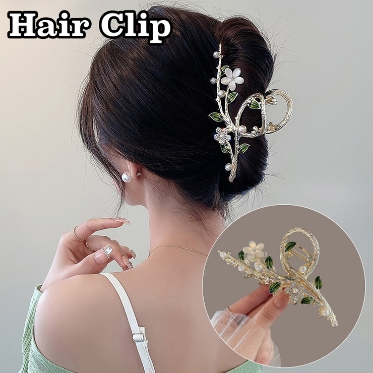 ヘアクリップ バンスクリップ レディース | PlusNao | 詳細画像1 