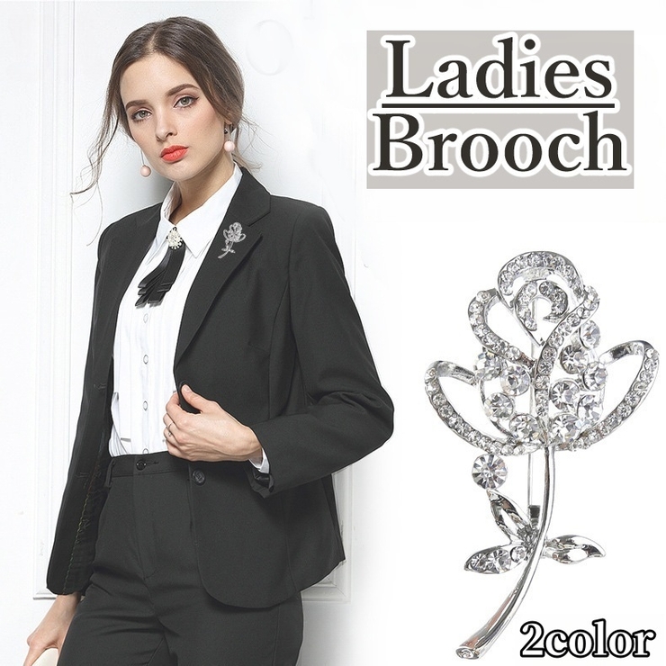 ブローチ ピンブローチ レディース | PlusNao | 詳細画像1 