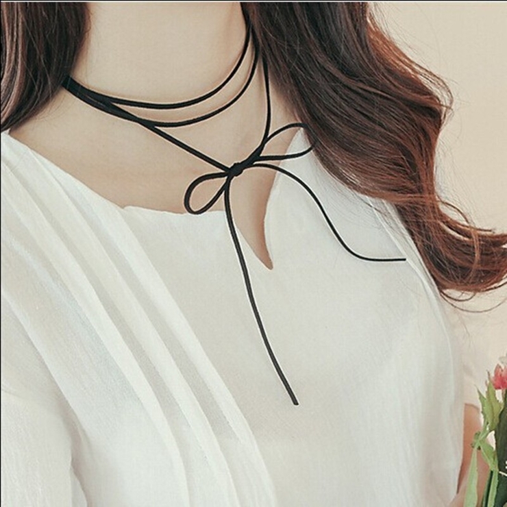 リボンチョーカー 男女兼用 アクセサリー | PlusNao | 詳細画像2 