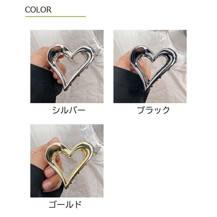 ヘアクリップ バンスクリップ レディース | PlusNao | 詳細画像14 